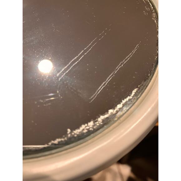 Vintage Hand Mirror Ceramic Blonde Woman, French Inspired, McRae's 1970s, Old - Picture 5 of 9